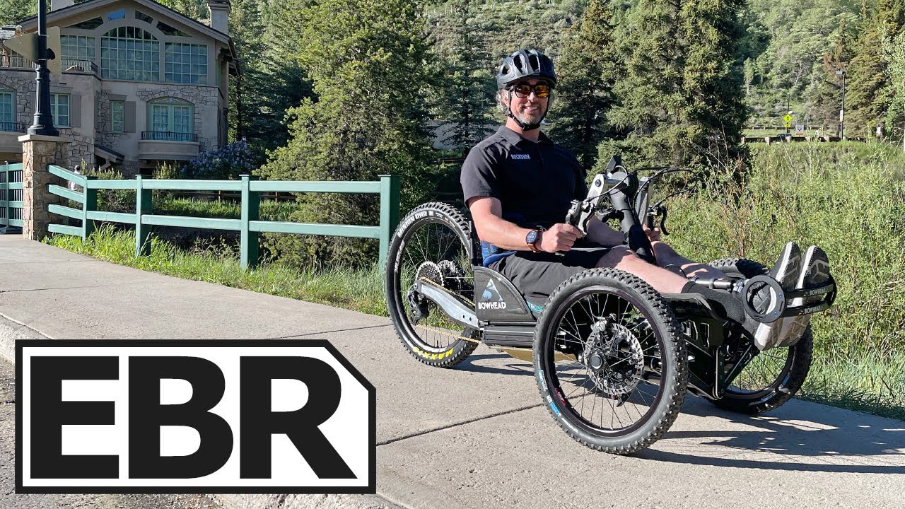 Bowhead Electric Trikes, Full Suspension Adaptive Ebike with Bosch CX!