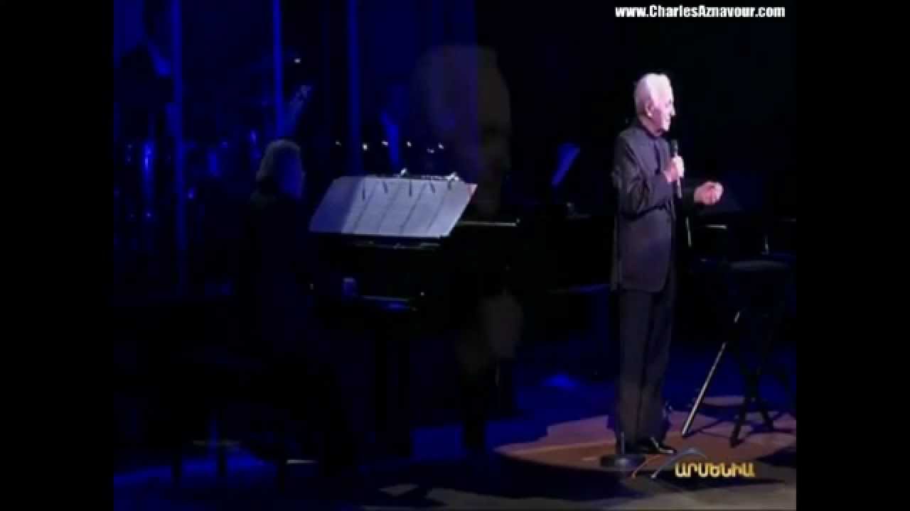 Charles Aznavour & Erik Berchot - Sa jeunesse - Yerevan 2014