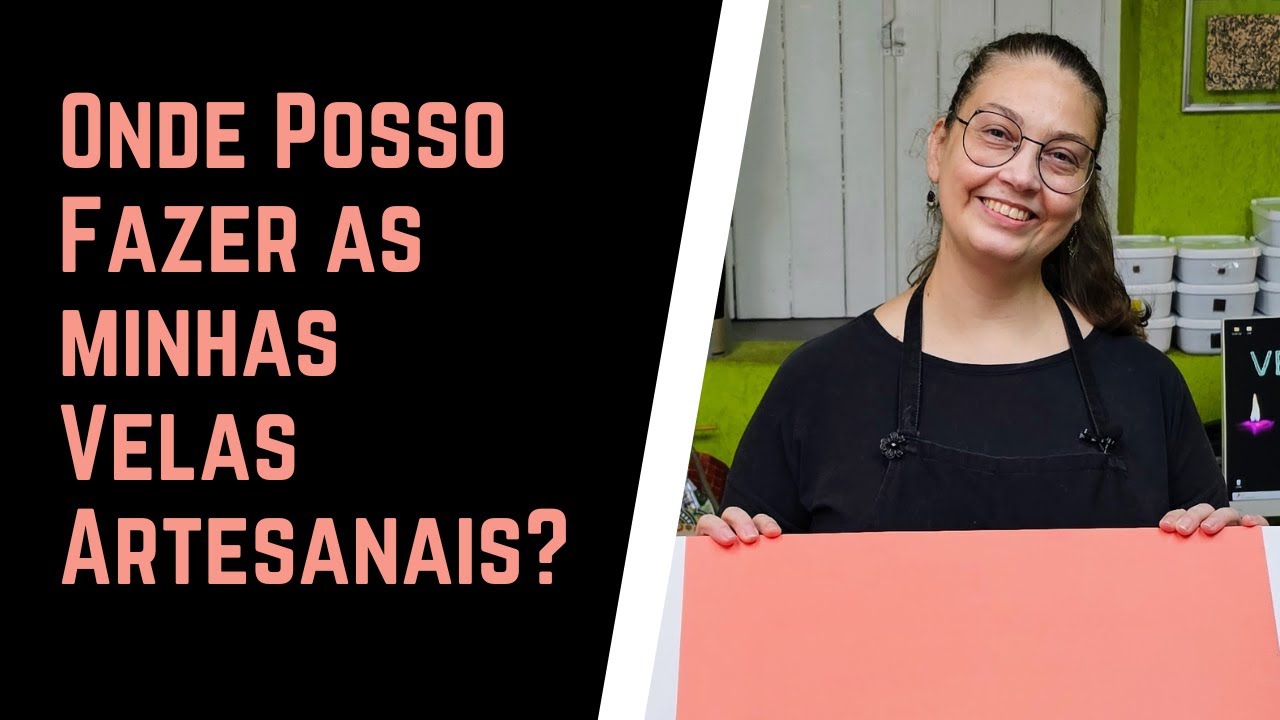 Quanto de espaço eu preciso para fazer velas aromáticas e artesanais em casa?