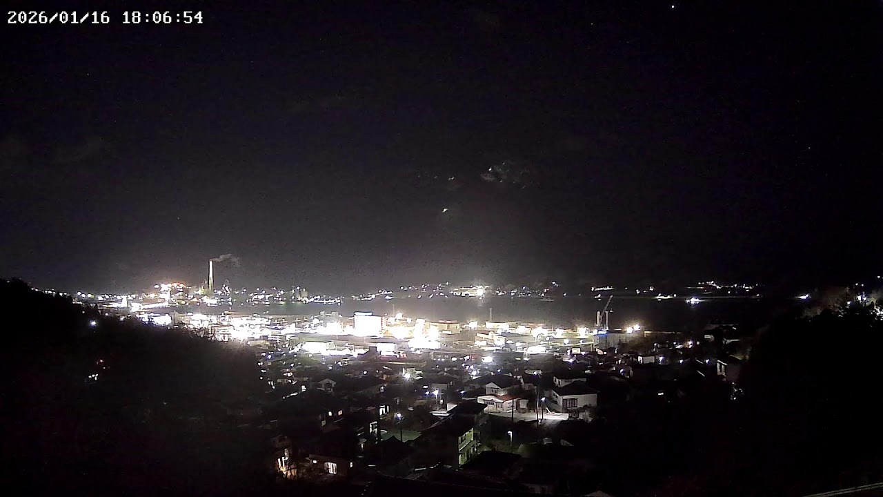 岩手県大船渡市大船渡町猪頭ライブカメラ Iwate Ofunato Live camera.world.cam