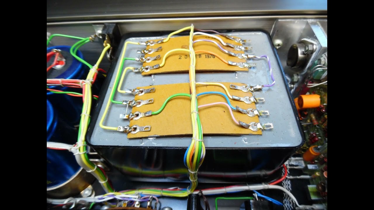 Quad 405 Amplifier Repair (With Audio Tutorial)