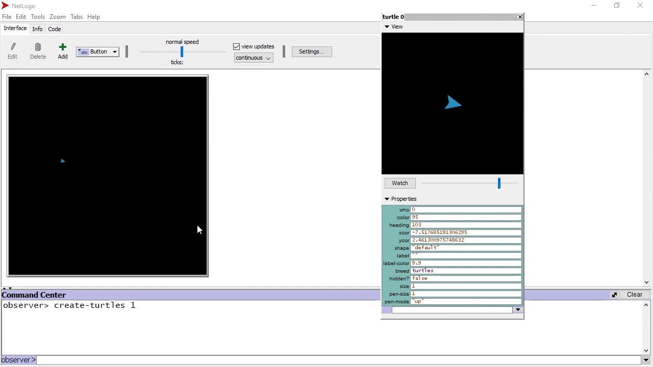 NetLogo Tutorial 2   Turtles