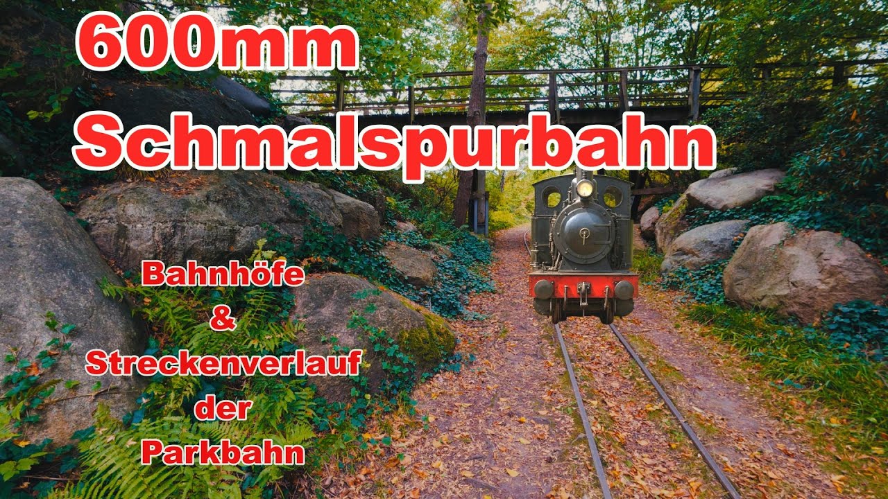 🚂 600 Millimeter  Schmalspurbahn 🛤️ im Süden Berlins