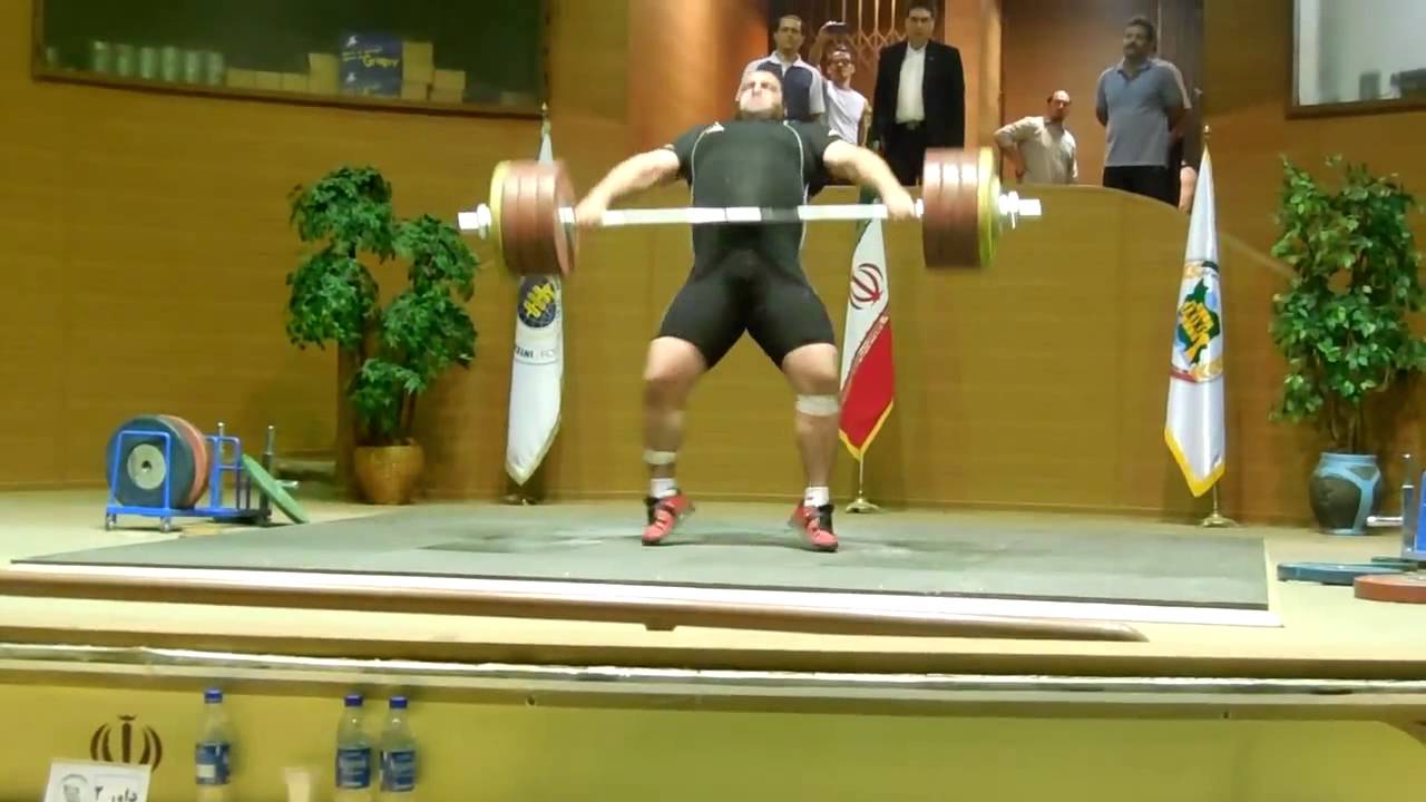 Behdad Salimi 215 kg snatch Better Angle (Unofficial WR)