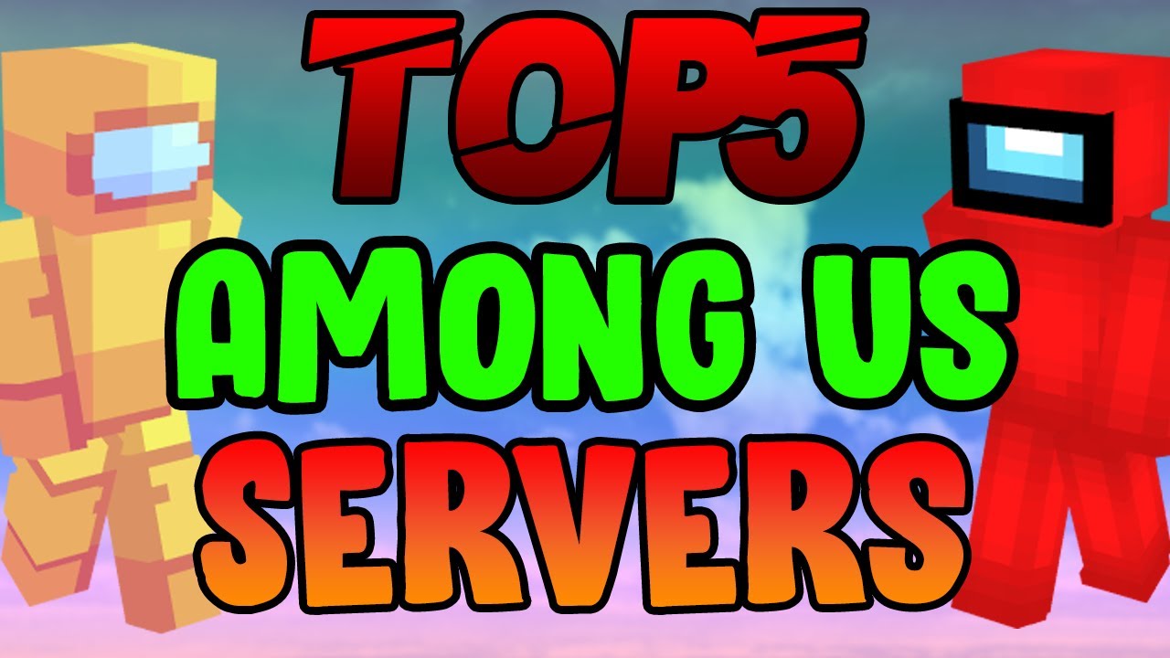Top 5 AMONG US SERVERS | Minecraft Best Among us Servers