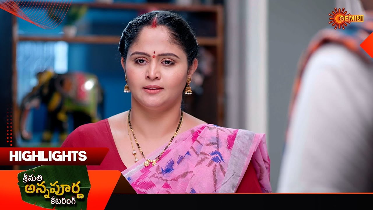 Srimati Annapurna Catering - Highlights of the day | 07 Feb 2026 | Gemini TV
