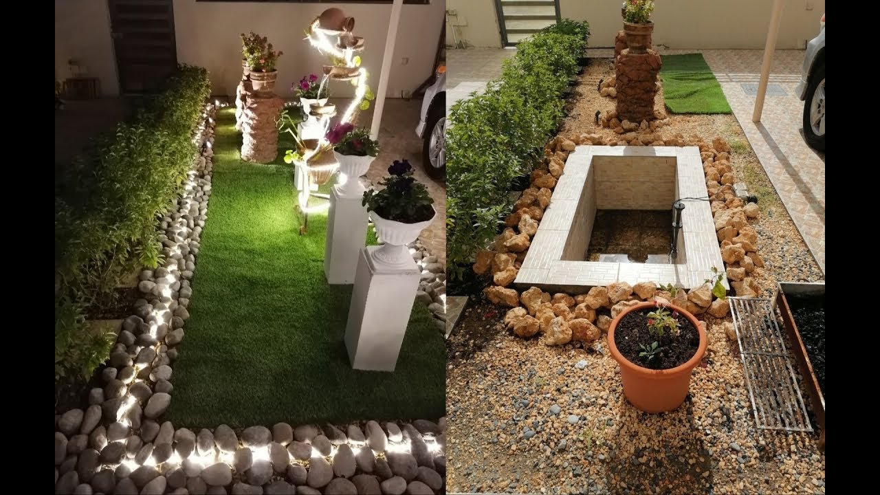 تصميم رائع لتجديد حديقة المنزل Home garden Design