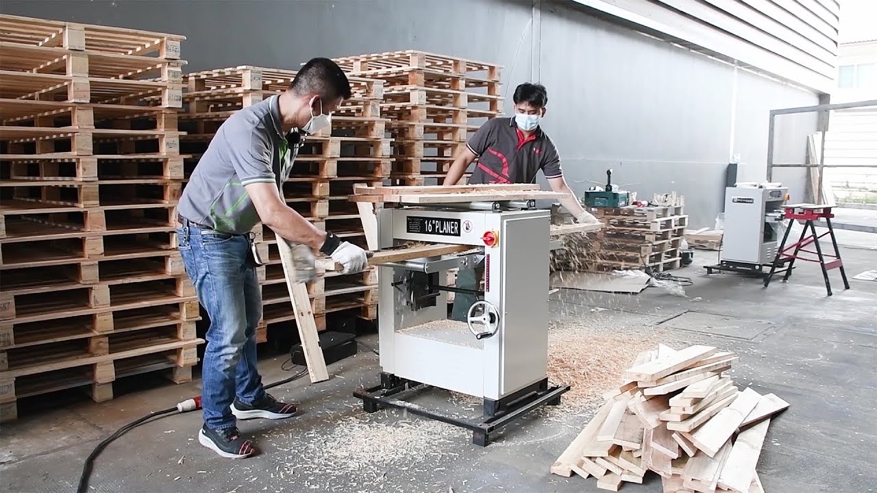 แท่นไสไม้ BIGWOOD PL-400 รีวิวการไสไม้เรียบ-เร็ว