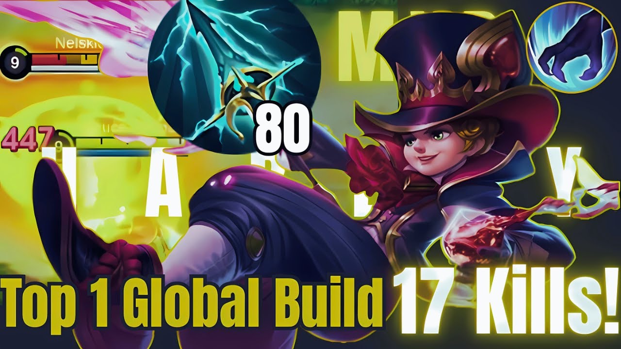 17 Kills Harley Jungle! Top Global Build &ndash; MLBB S37 Gameplay