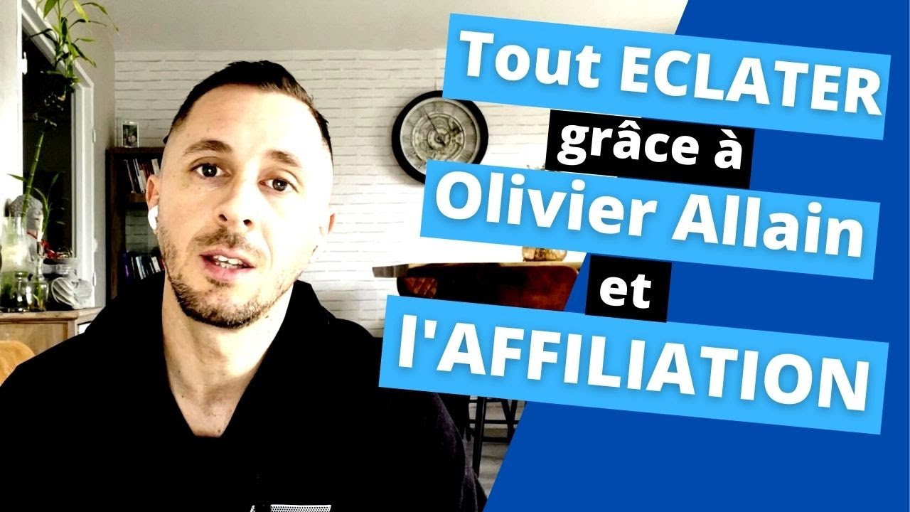OLIVIER ALLAIN Formation Affiliation Revolution | Avis pour tout ECLATER