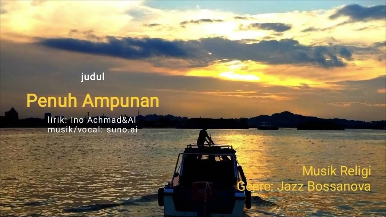 PENUH AMPUNAN, Jazz (Bossanova) & Lagu Religi @inoachmad & suno.ai