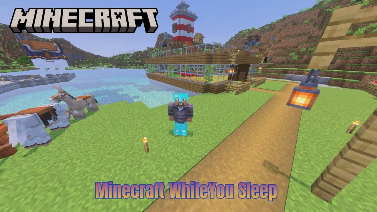 BUILDING A LIGHTHOUSE IN MY MINECRAFT WORLD! | Minecraft EP.11