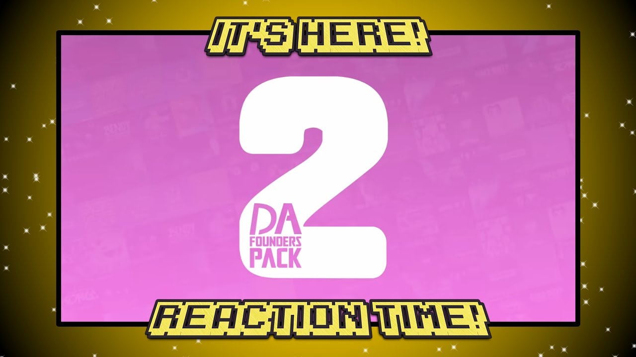 DAGames Founders Pack #2 Reaction! AKA: I Can't Stay Calm, I'm Too Excited To Sit Still