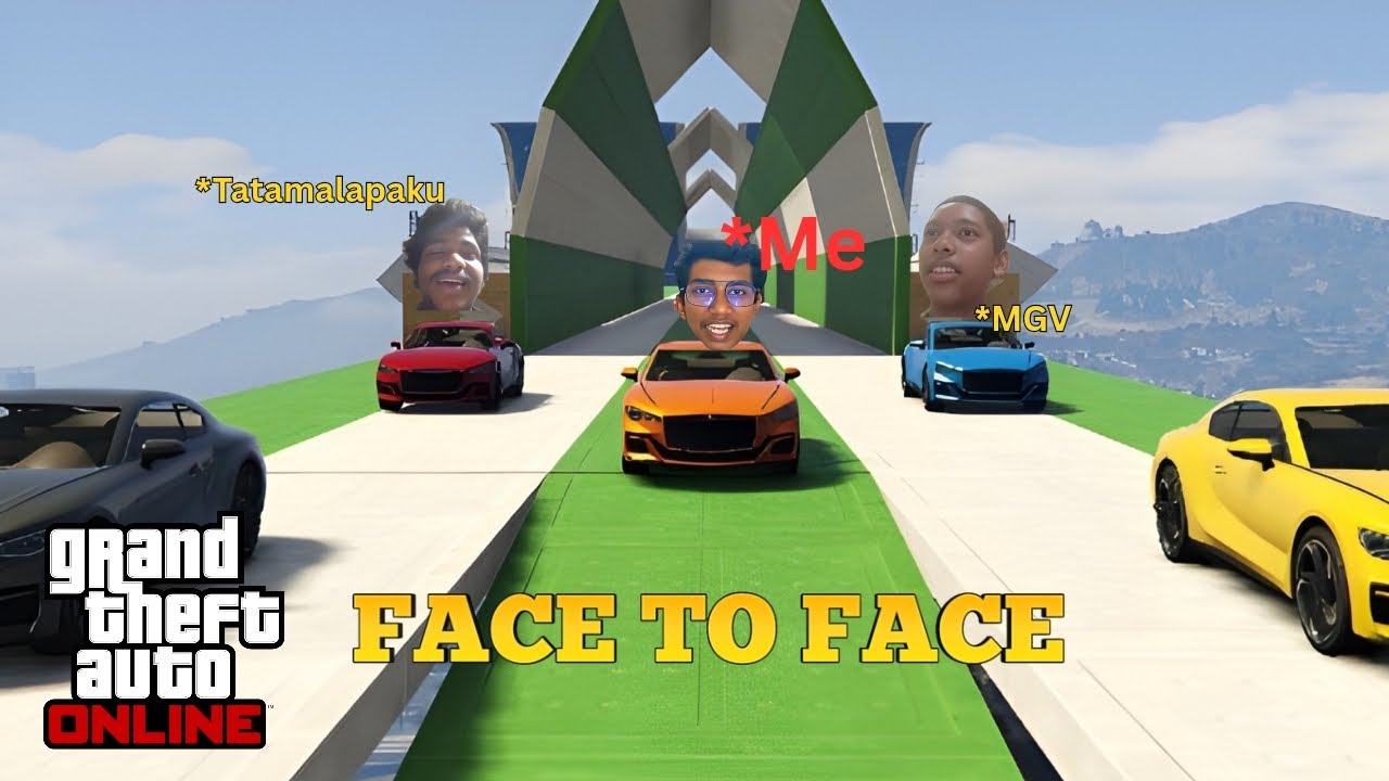 GTA 5 Face To Face Challenge In Telugu | TWP Telugu Gamer | #trandinggame #viralgame #gtaonline#gta5