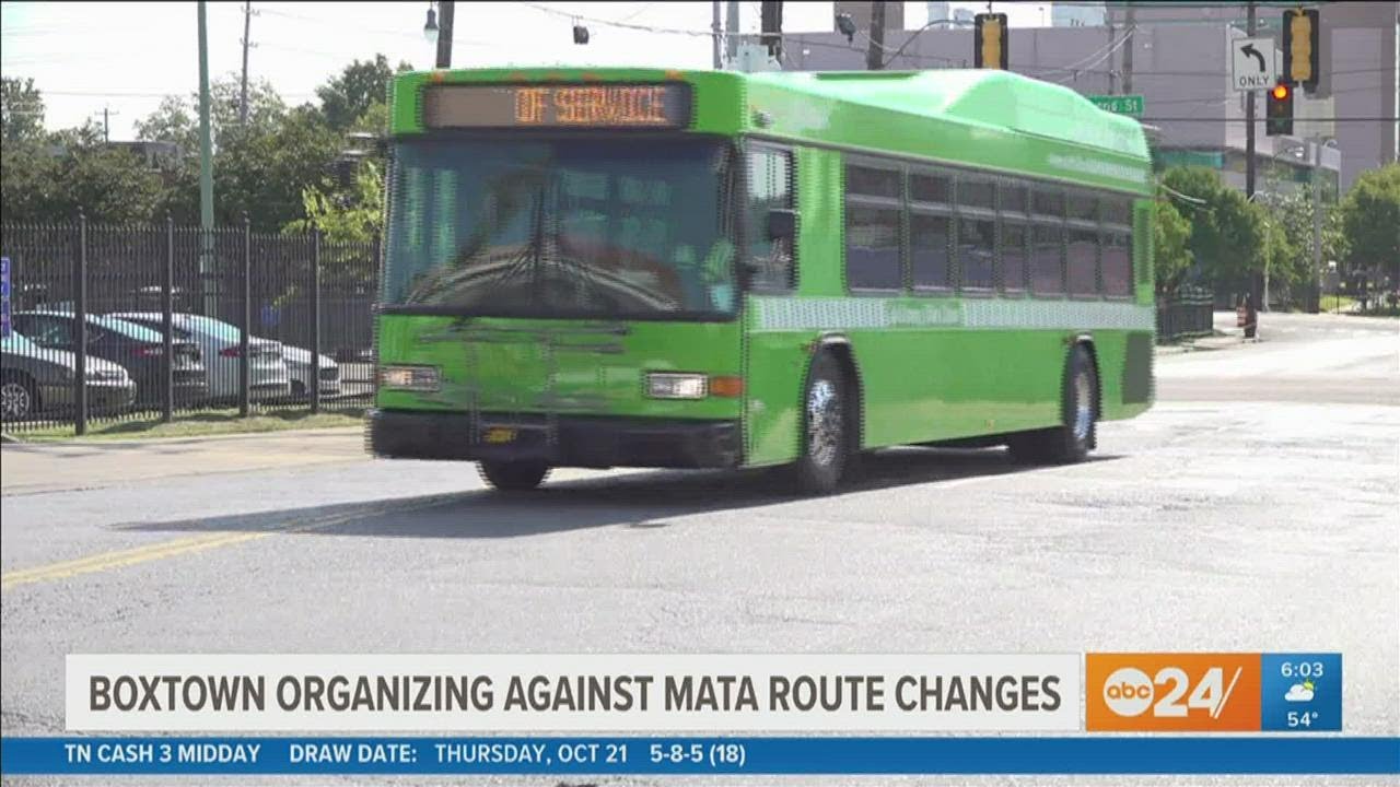 Boxtown community organizing to save MATA bus line