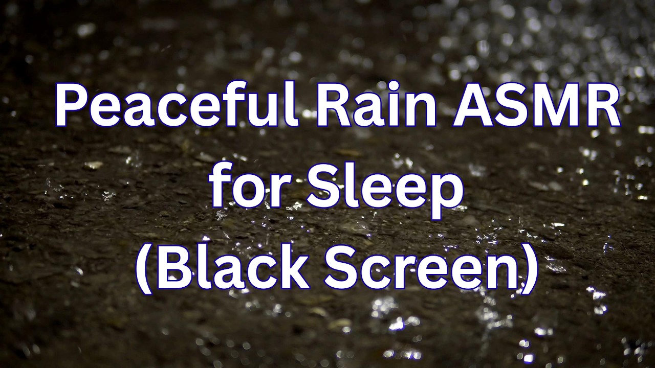 Peaceful Rain ASMR For Sleep (short version)