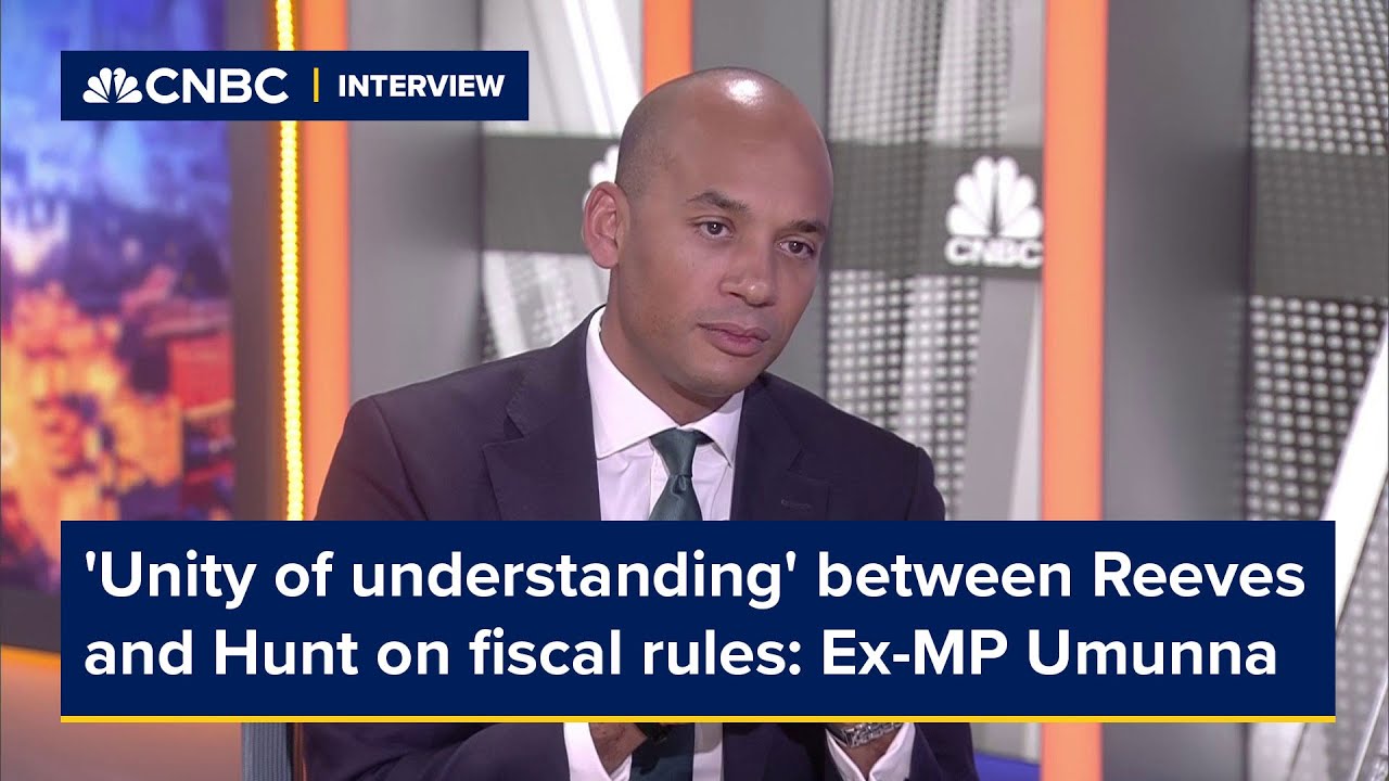 'Unity of understanding' between Reeves and Hunt on fiscal rules, former MP Umunna says