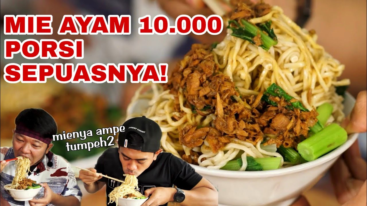 DITANTANG KUBILER LOMBA MAKAN MIE AYAM 10.000 PORSI BRUTAL!!