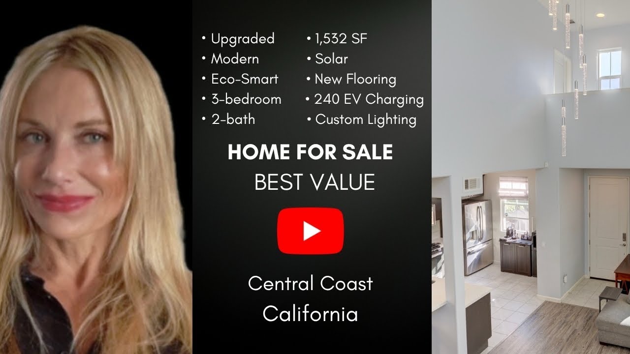 Modern Solar 3BR Home for Sale | Central Coast California | Kristie Carter Realtor