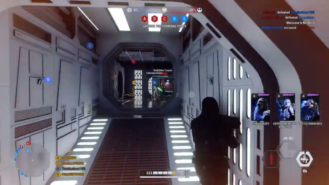 Star Wars Battlefront 2 Supremacy Galactic Empire Online Multiplayer at Death Star II Map