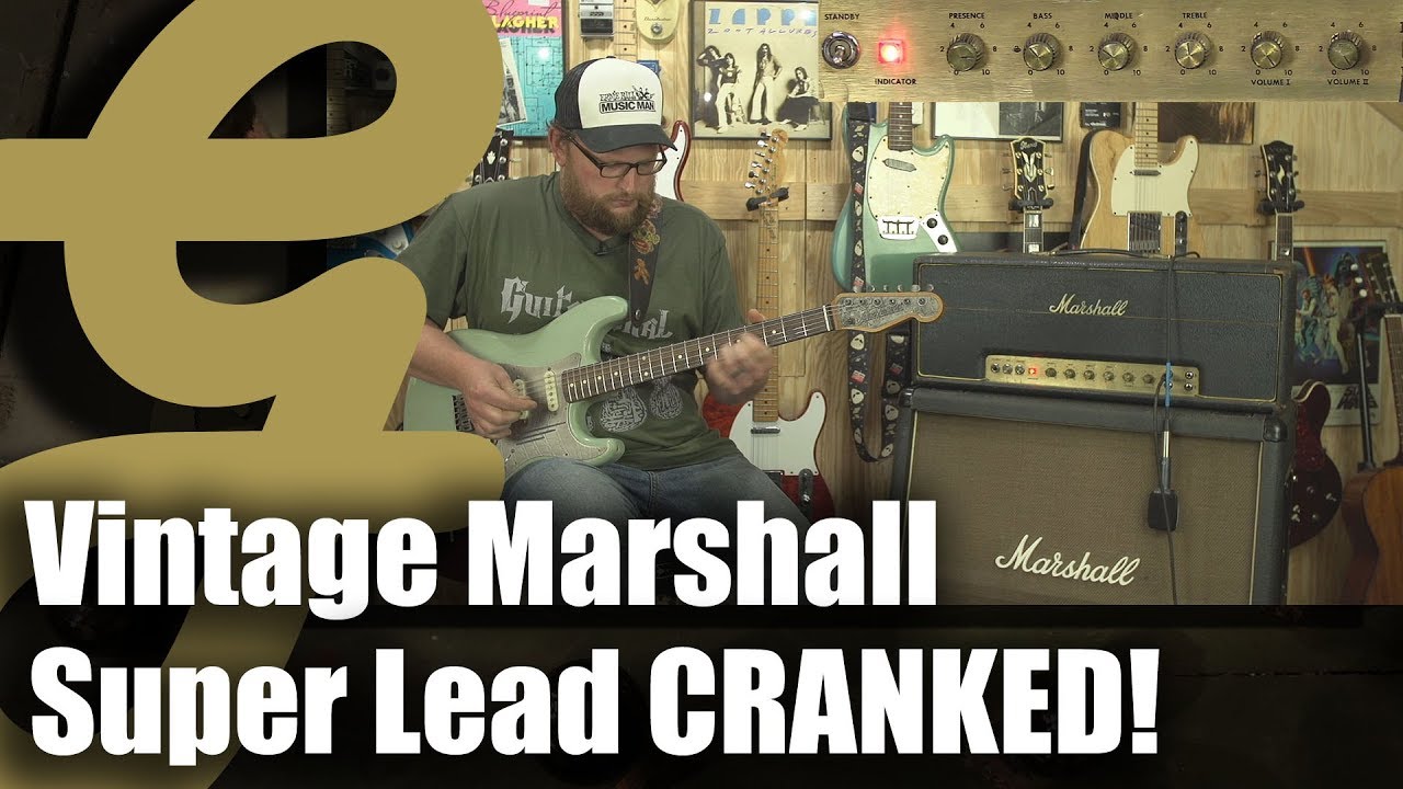 1971 Marshall Super Lead CRANKED!!!