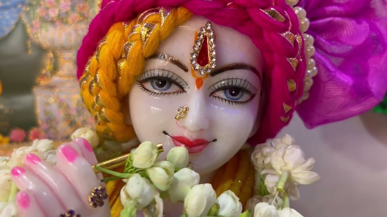 RadhaKrishna summer cool 😎 floral 🌺Shringar | Hari naam nahi to jeena kya | back to Kolkata 🏠