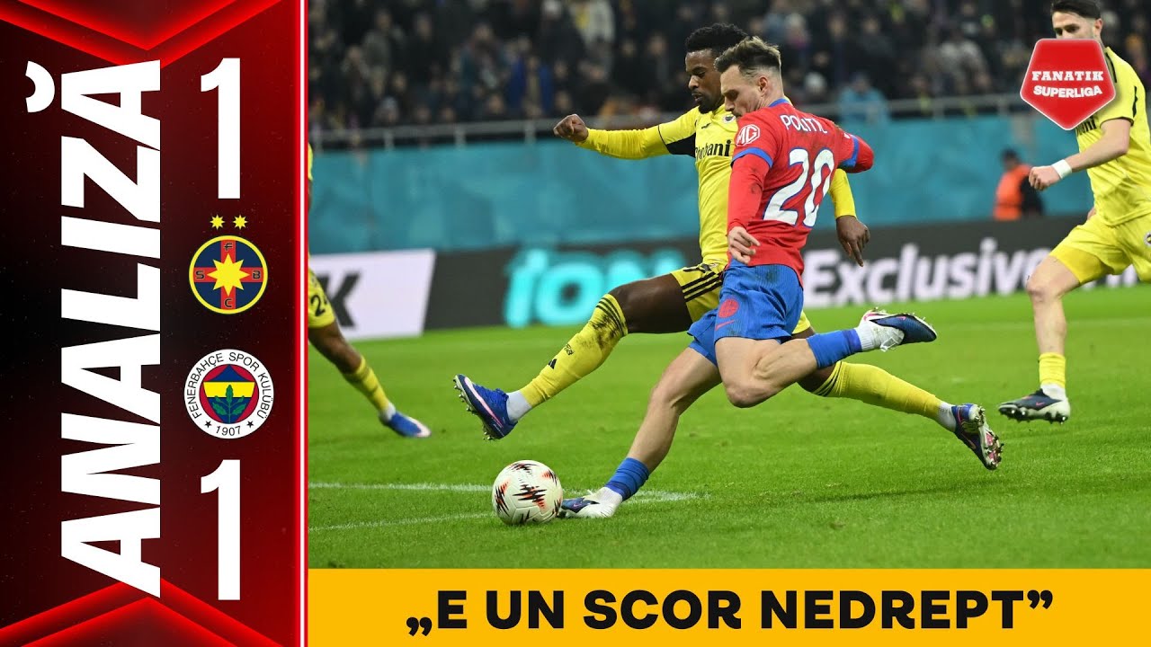 TOTUL despre FCSB - Fenerbahce 1-1 | Cat de mult A CONTAT VIZITA lui Gigi Becali