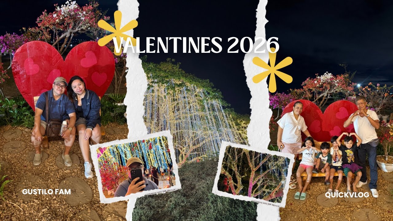 Pre-Valentine’s with the Fam | Chill Walk at Villar Avenue, Heritage Tree ✨