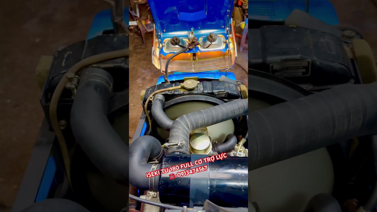 SI&Ecirc;U PHẨM ISEKI TU-180 FULL CƠ TRỢ LỰC