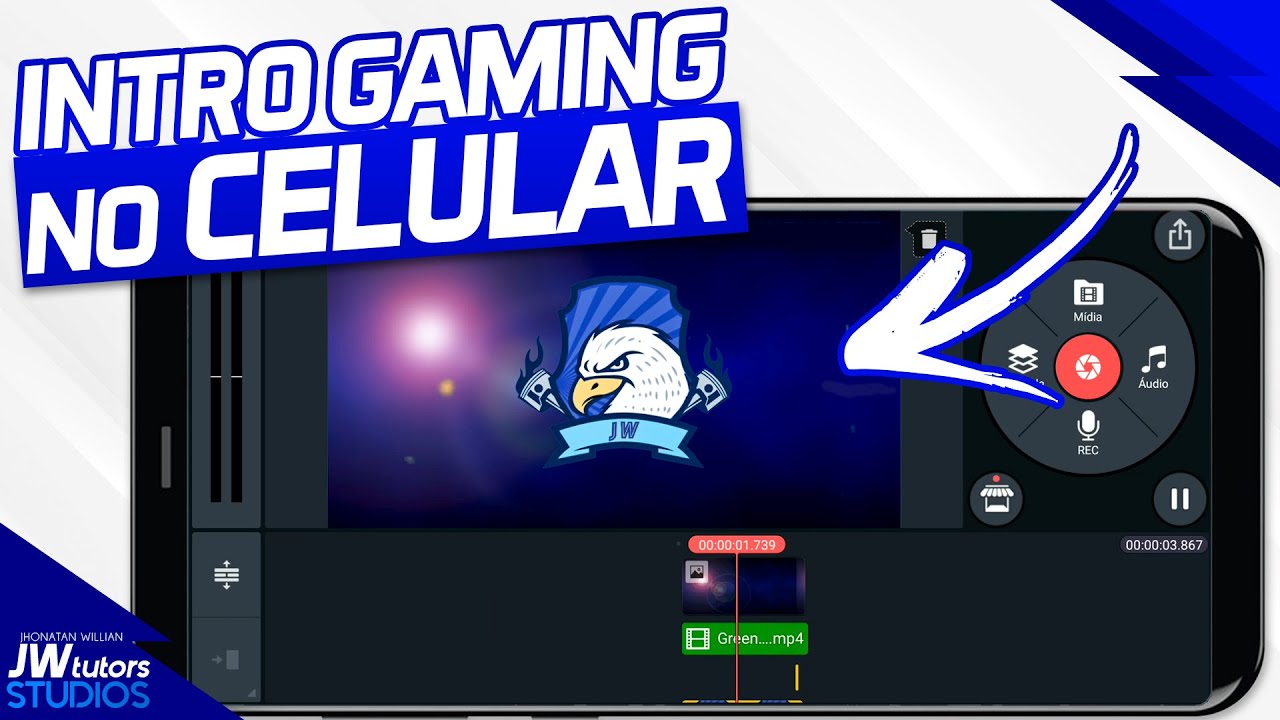 Como fazer Intro canal de Jogos pelo Kinemaster (Criar Intro no Kinemaster)
