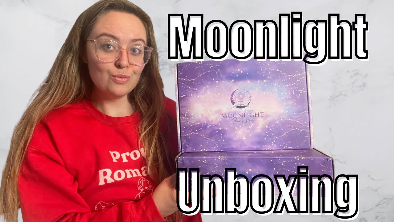 December and January Moonlight Book Unboxing | Romantasy Book Box