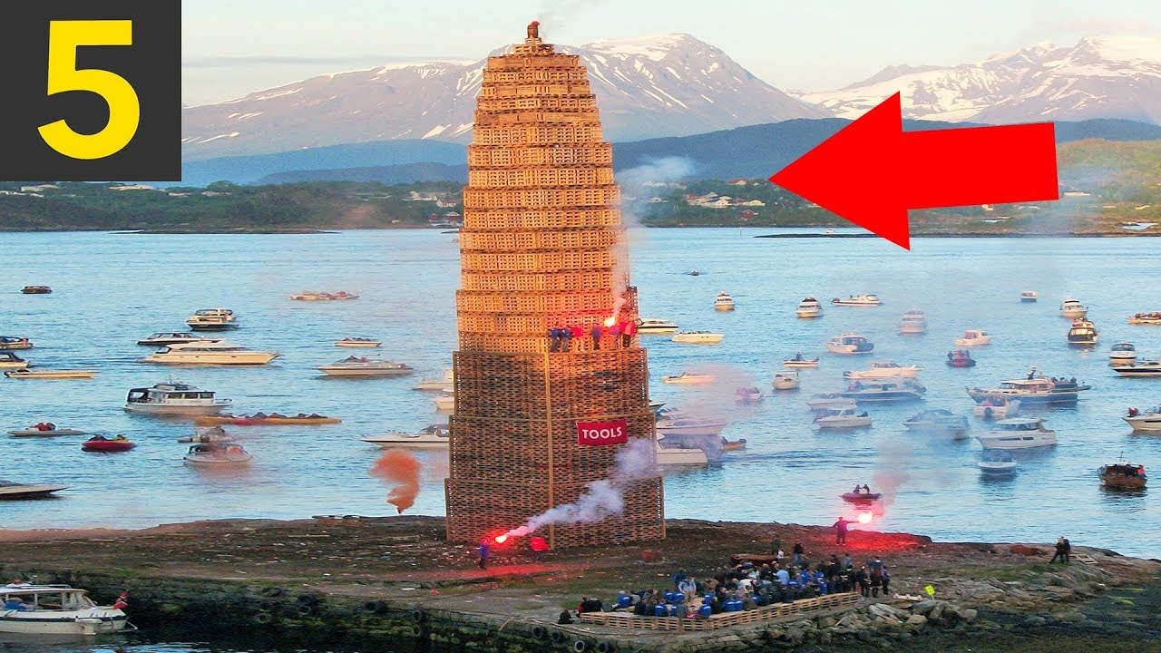 5 BIGGEST Bonfires Ever Made