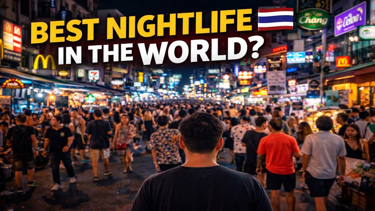 Bangkok Nightlife Walk 🇹🇭 | Inside Khaosan Road at Night (4K)