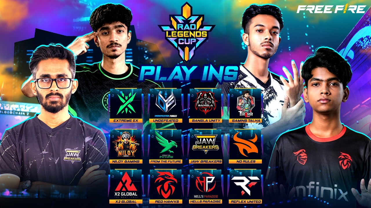 [🔴LIVE]RAO LEGENDS CUP | PLAYINS | WHERE LEGENDS FIGHT FOR GLORY |FT@JB.FREAK22@Flickerz7​