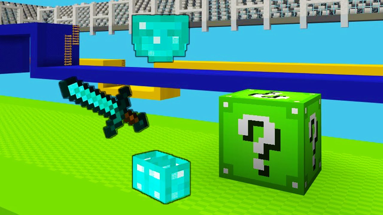 LUCKY BLOCK RACE, DAR SUNTEM INVIZIBILI!