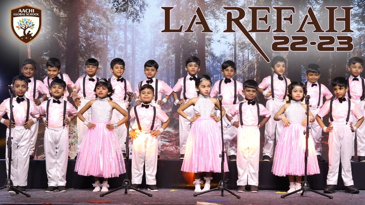 If all the raindrops | Annual Day - La Refah 2023 | Aachi Global School | Admission Open