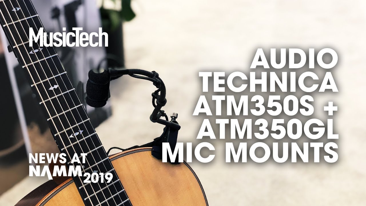Attach a mic to anything with Audio Technica's new mic mounts #NAMM2019