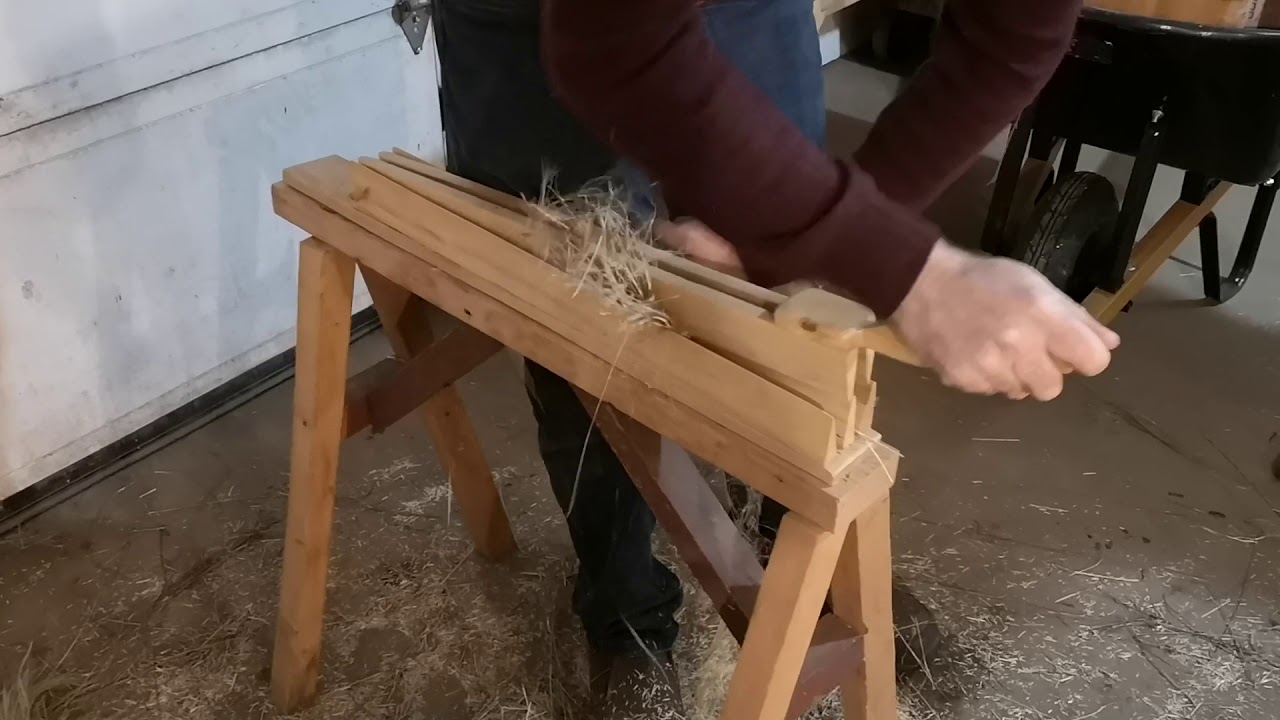 Flax/Linen Processing: Breaking