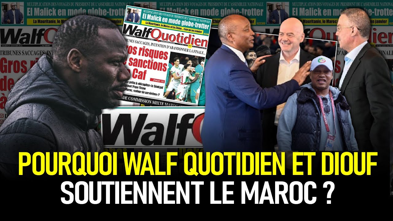 Soutien d'Elhadji Diouf et Walf Quotidien au Maroc - Manque de patriotisme ou hypocrisie ?