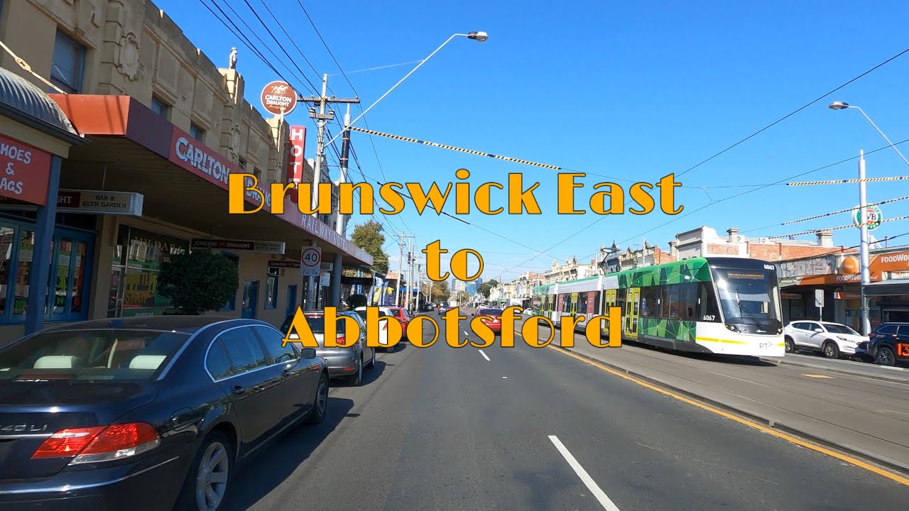Brunswick East to Abbotsford VIC | ROAD VIEW AUSTRALIA | 4K