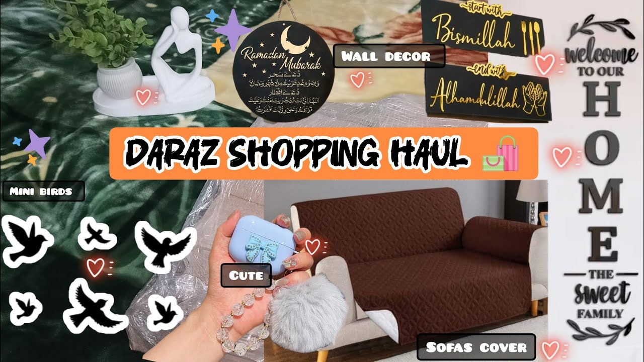 DARAZ Shopping Haul 🛍️🛒
