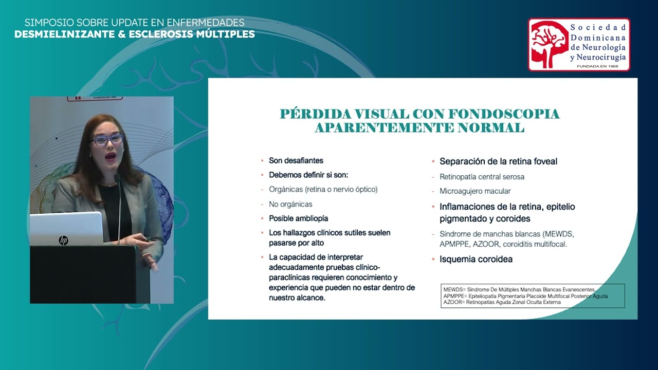 No siempre es una Neuritis Óptica Desmielinizante Dra  Adalgisa Corona