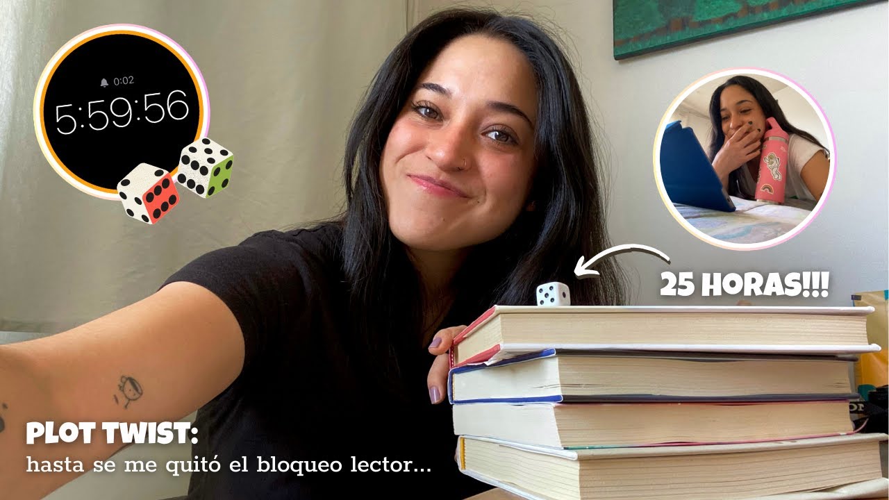 Lancé un dado para decidir cuántas horas leer esta semana 🎲✨