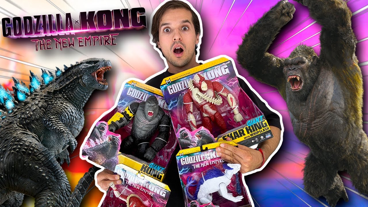 COMPRÉ Y ABRÍ TODOS LOS JUGUETES DE GODZILLA Y KONG !! / Memo Aponte