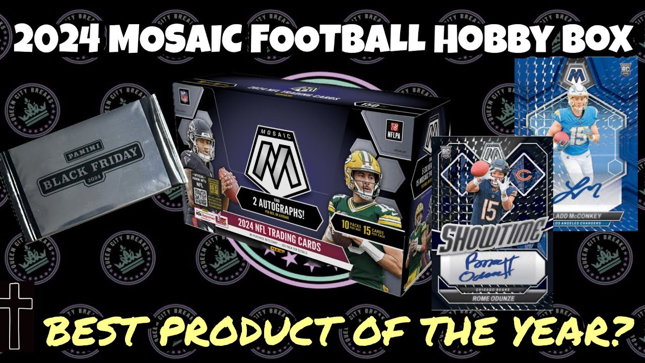 🚨NEW RELEASE | 2024 MOSAIC FOOTBALL HOBBY BOX