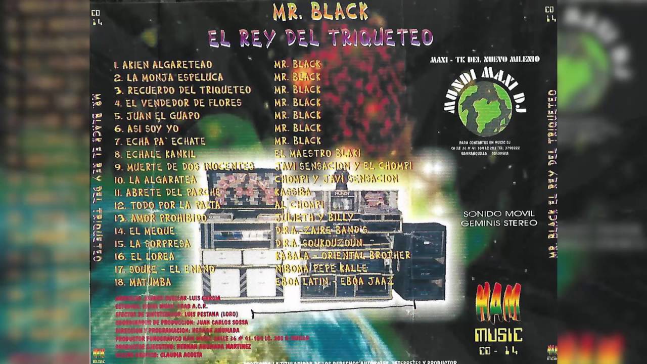 Mr Black   Echa Pa Echate (Audio)