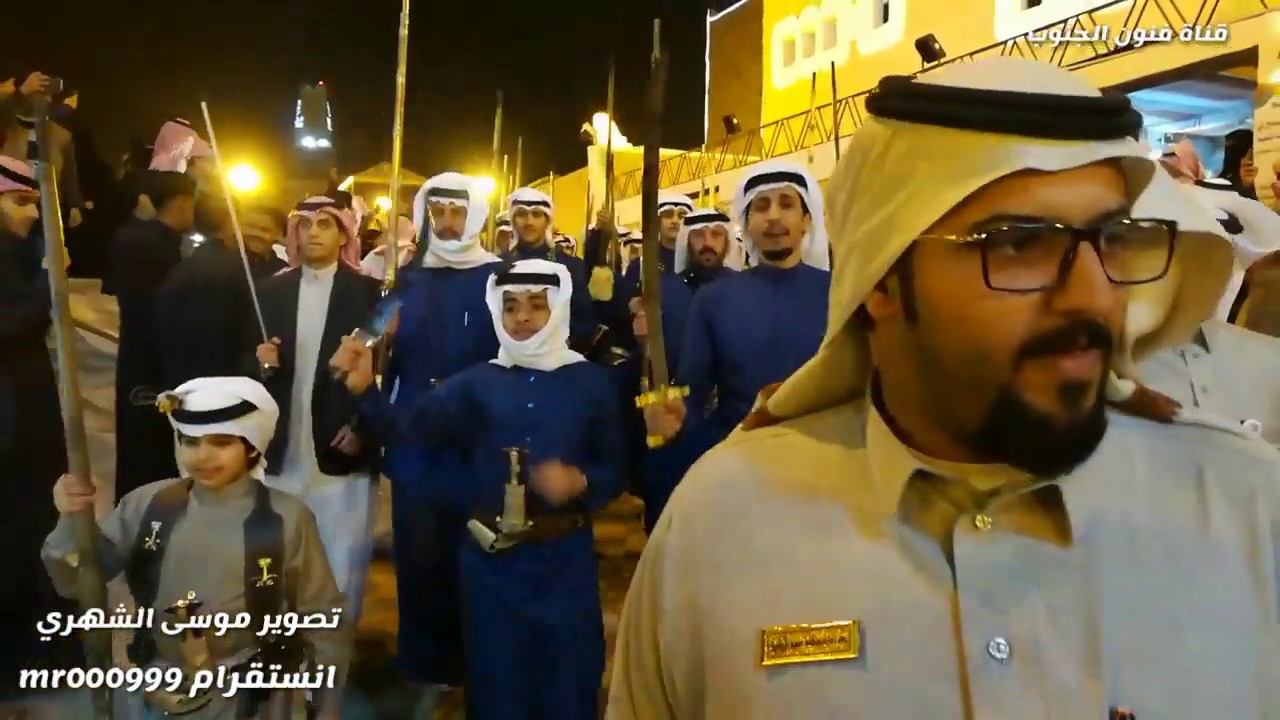 مداقيل #فرقة_النماص (رجال الحجر ) تدهش زوار قرية عسير في الجنادرية33 يوم الخميس 1440/4/21