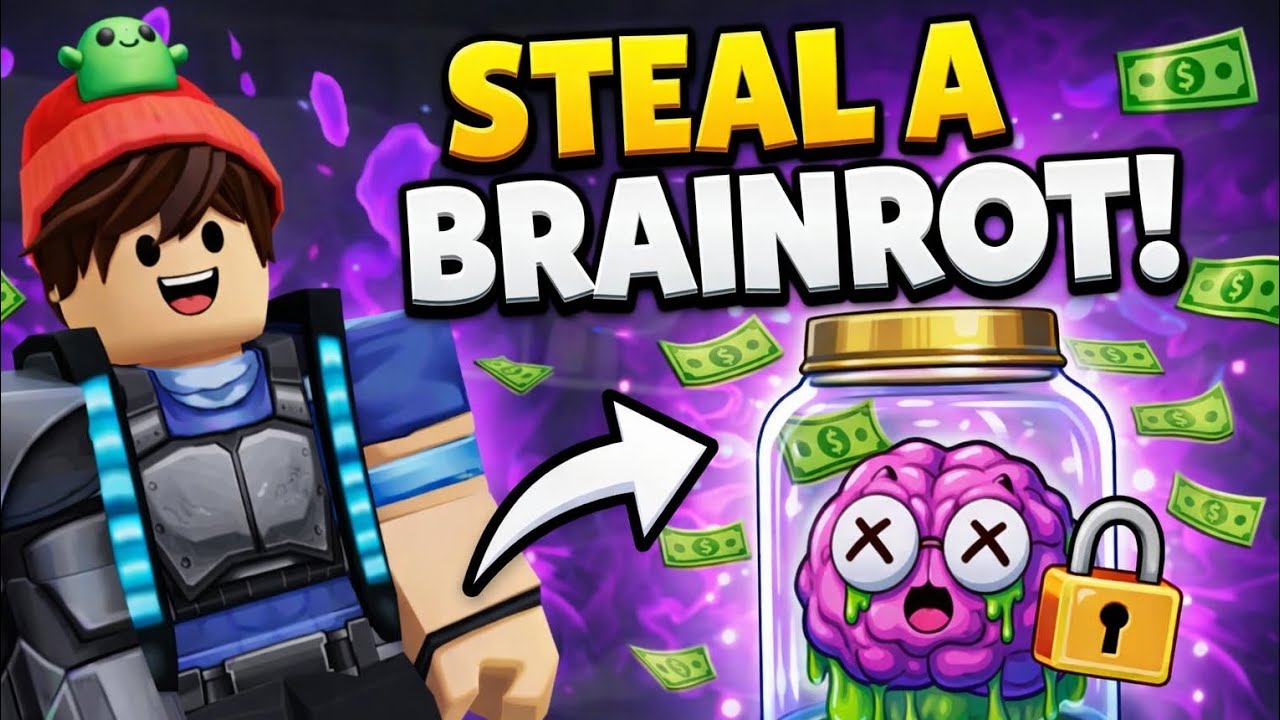 I Stole The Rarest Brainrot In Steal A Brainrot 🤯🤩✨