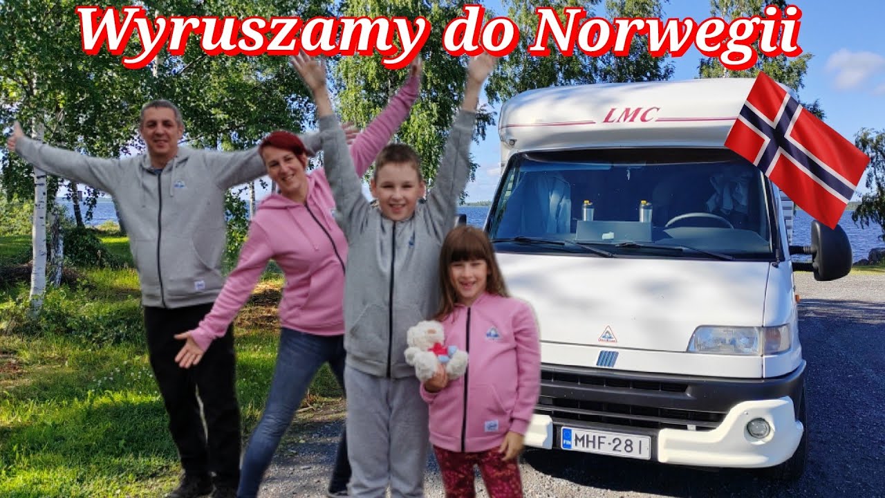 Kamperem do Norwegii 🇳🇴 cz.1. Trasa przez Finlandię 🇫🇮 - szukamy noclegu.