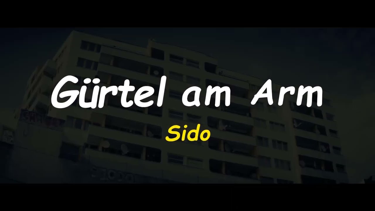 SIDO - G&uuml;rtel am Arm - Sub Espa&ntilde;ol/Alem&aacute;n